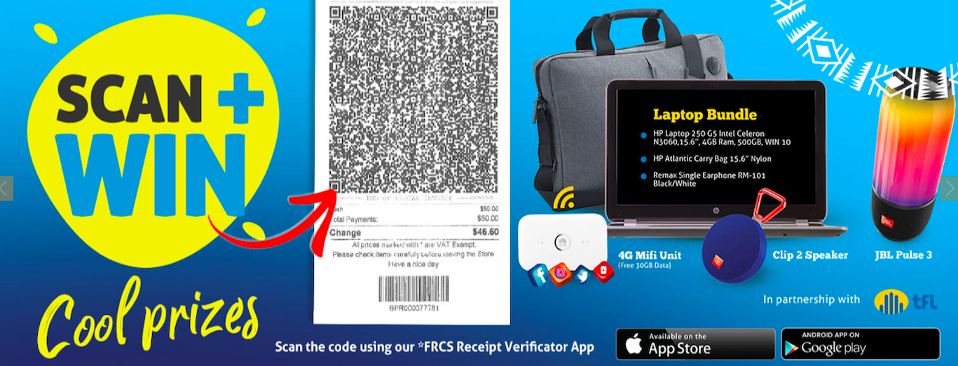 scan and win from frcs web